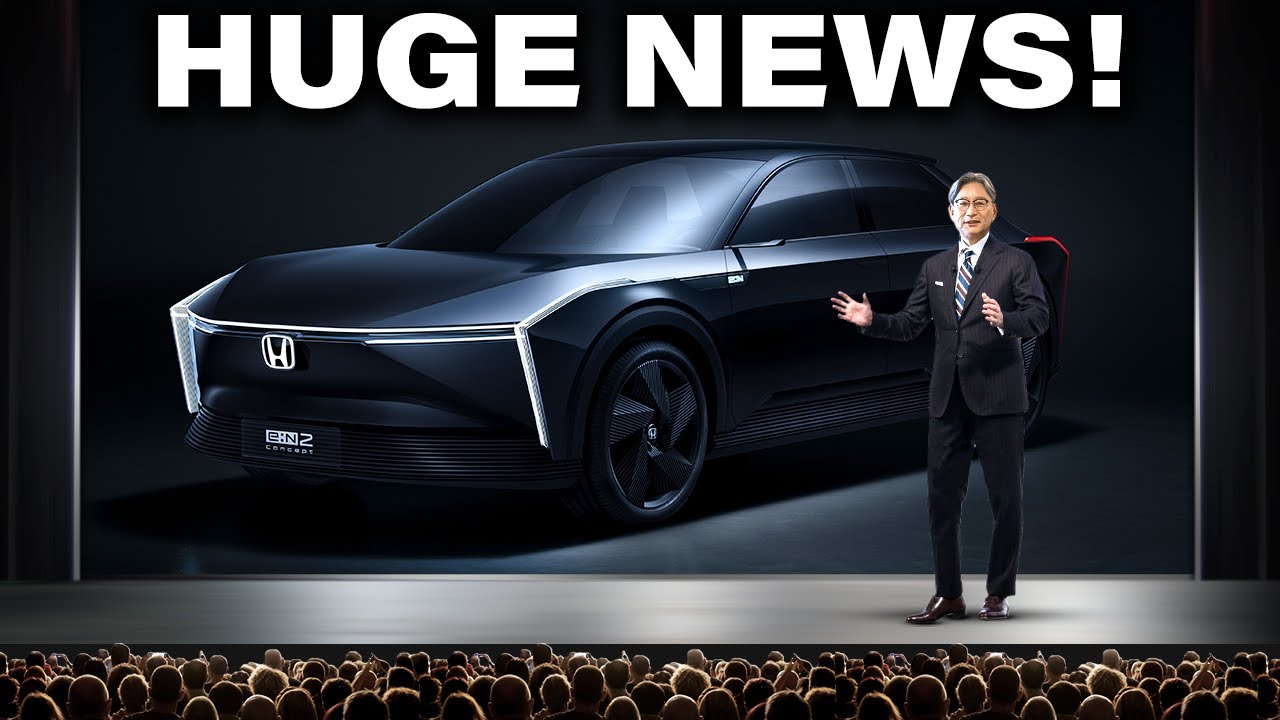 NEW Futuristic Honda Civic EV STUNS Everybody  Motor News Magazine