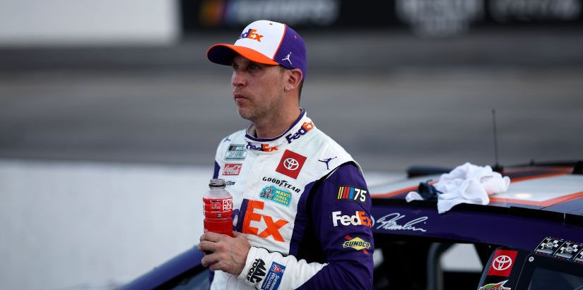 Unhappy Denny Hamlin Is Taking Names And Joey Logano Makes The Naughty